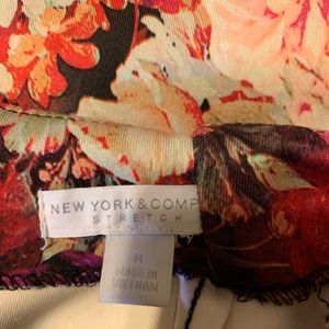 New York & Company floral pencil skirt